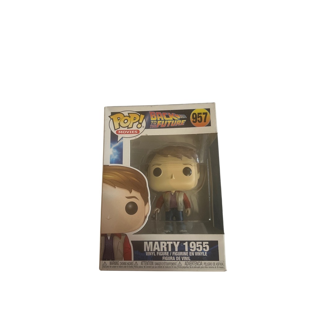 Funko Pop Movies Back to the Future Marty 1955 Vinyl Figure 957 Marty McFly New
